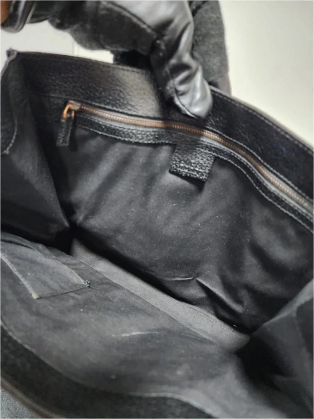 Authentic Gucci GG Canvas Nailhead Tote Black